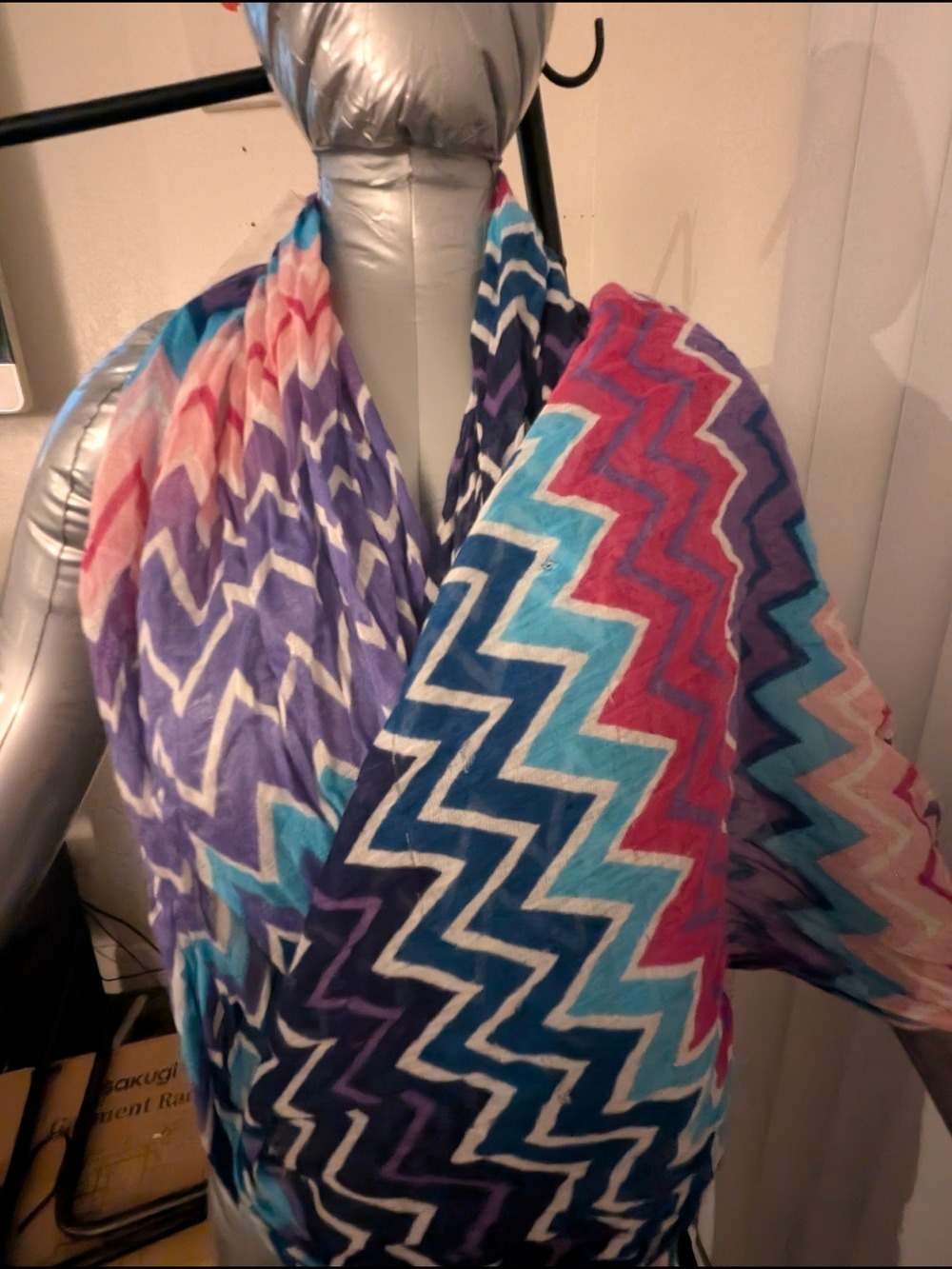 Scarves, Scarves, Scarves- 25 Scarves: Various Colors, Patterns - Mixed Textures - Picture 7 of 8
